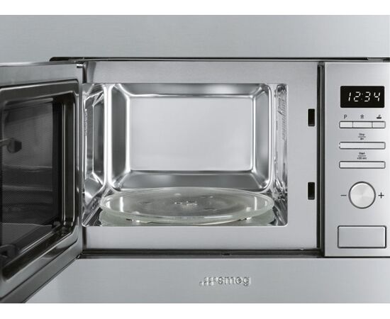  Встраиваемая микроволновая печь SMEG FMI017X нерж 