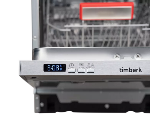  Посудомоечная машина Timberk T-DW45BI103 Set and Dry серебристая 