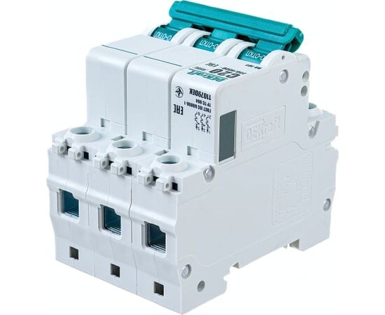  Выключатель автоматический модульный DEKraft ВА-101 11079DEK 121920 3п C 20А 4.5кА 