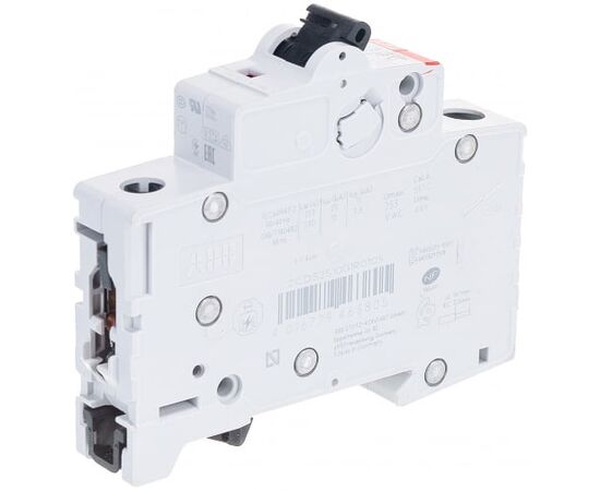  Выключатель автоматический модульный ABB S201 2CDS251001R0105 1п B 10А 6кА 