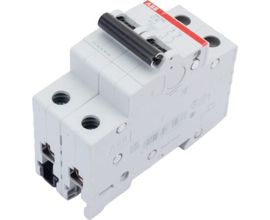  Автоматический выключатель ABB SH202 C6 (2CDS212001R0064) 2-полюсной 