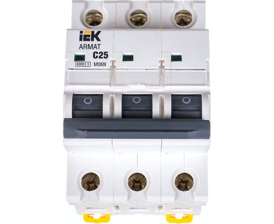  Автоматический выключатель IEK Armat M06N (AR-M06N-3-C025) 3P C 25А 