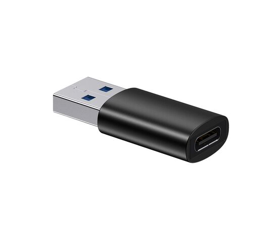  Переходник/адаптер Baseus Ingenuity ZJJQ000101 Mini OTG Adaptor USB 3.1 to Type-C Black 