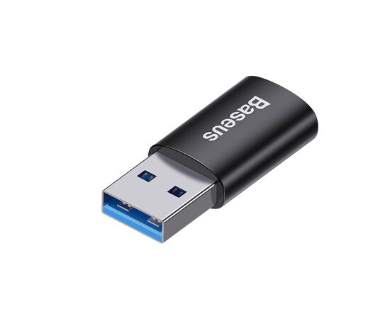  Переходник/адаптер Baseus Ingenuity ZJJQ000101 Mini OTG Adaptor USB 3.1 to Type-C Black 