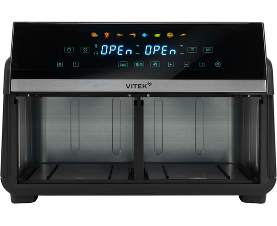  Аэрогриль Vitek VT-AF1001 2400Вт черный/серебристый 