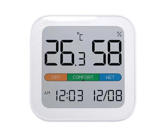  Метеостанция Xiaomi MIIIW Comfort Temperature And Humidity Clock S210 MW22S06 белая 