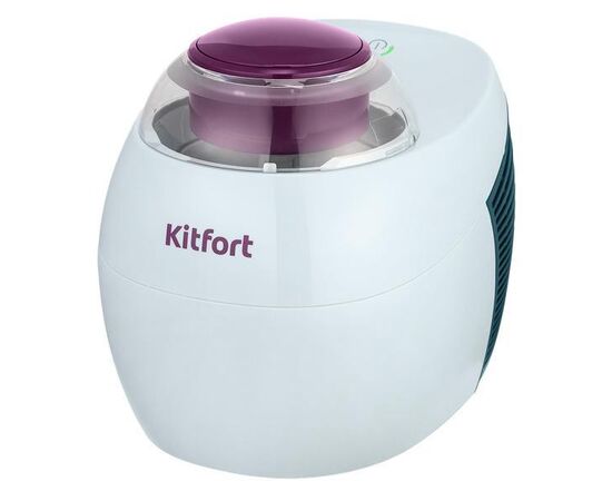  Мороженица Kitfort КТ-1842 60Вт 500мл белый/фиолетовый 