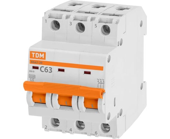  Автоматический выключатель TDM ВА47-29 (SQ0206-0115) 
