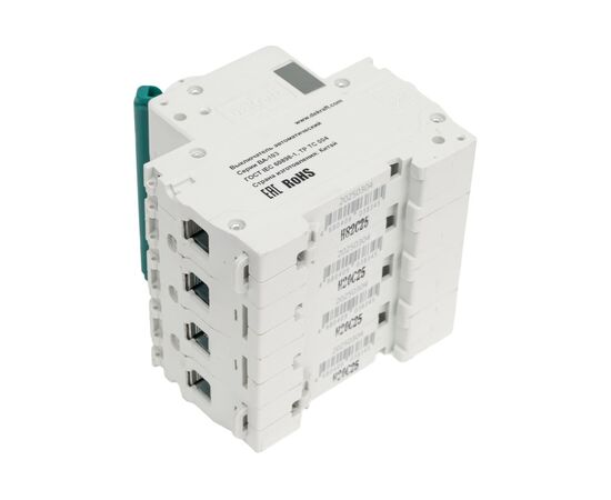  Автоматический выключатель DEKraft ВА-103 (12323DEK) 4 Р, 25 А, хар-ка C, 6 кА 