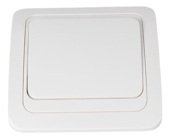  Выключатель SMARTBUY Марс SBE-02w-10-SW1-0-c скрытая установка, 1-клавишный 10А белый, керамика 1/10 