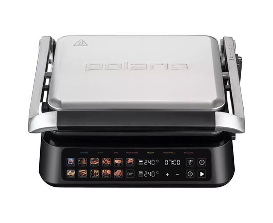  Электрогриль Polaris PGP 3018 серебристый/черный 