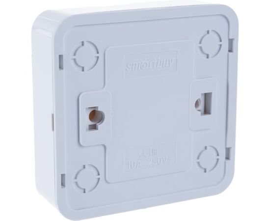  Выключатель SMARTBUY Юпитер SBE-03w-10-SW1-0 