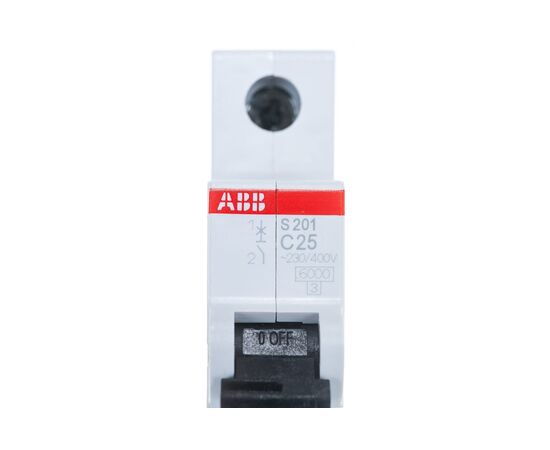  Выключатель автоматический ABB S201 C25 (2CDS251001R0254) 1-полюсной 