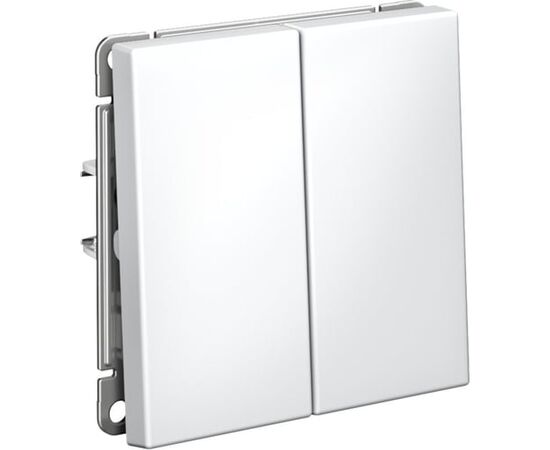  Выключатель Systeme electric Artgallery GAL001351 2-клавишный сх.5, 10АХ, механизм, лотос 