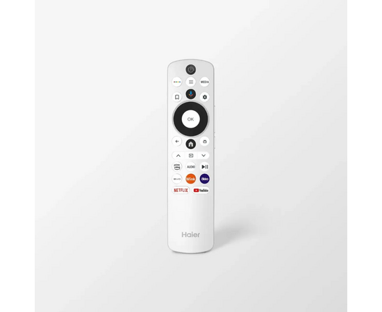  43" Телевизор Haier Smart TV S4 черный QLED 3840x2160, 4K Ultra HD, 60 Гц, Wi-Fi, Smart TV, Android TV 