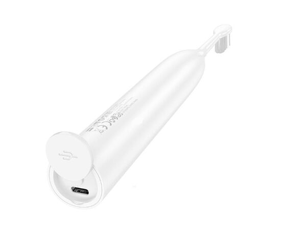  Зубная щётка электрическая HOCO HP60 Wave, пластик, резина, 5 режимов, IPX7 белый 