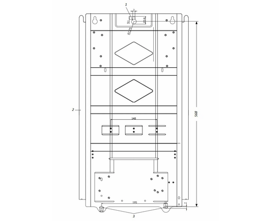  Газовая колонка Nordfrost GF 120 XD 