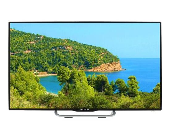  43" Телевизор PolarLine 43PU11TC-SM черный 3840x2160, 4K Ultra HD, 60 Гц, Wi-Fi, Smart TV, Android TV 