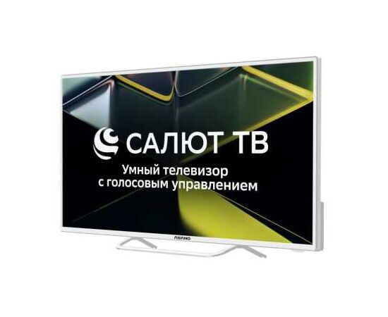  43" Телевизор ASANO 43LU5011T белый 3840x2160, 4K Ultra HD, 60 Гц, Wi-Fi, Smart TV, Салют ТВ 