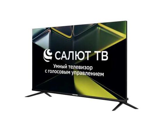  43" Телевизор ASANO 43LU5030T черный 3840x2160, 4K Ultra HD, 60 Гц, Wi-Fi, Smart TV, Салют ТВ 