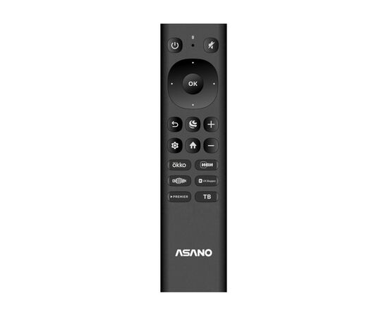  43" Телевизор ASANO 43LU5030T черный 3840x2160, 4K Ultra HD, 60 Гц, Wi-Fi, Smart TV, Салют ТВ 