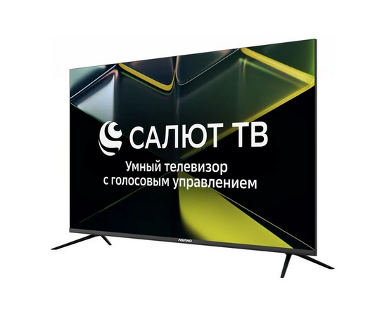  65" Телевизор ASANO 65LU5030T черный 3840x2160, 4K Ultra HD, 60 Гц, Wi-Fi, Smart TV, Салют ТВ 