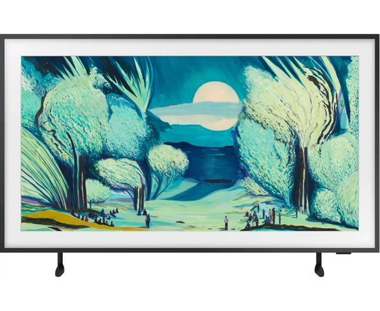  Телевизор QLED Samsung QE43LS03FAUXRU Serif темно-синий 4K Ultra HD 50Hz DVB-T DVB-T2 DVB-C DVB-S2 USB WiFi Smart TV 