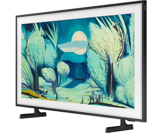  Телевизор QLED Samsung QE43LS03FAUXRU Serif темно-синий 4K Ultra HD 50Hz DVB-T DVB-T2 DVB-C DVB-S2 USB WiFi Smart TV 