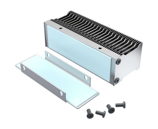  Радиатор для SSD ID-COOLING Zero M15 M.2 2280, алюминий+медь, серебристый (IDC ZERO M15) 